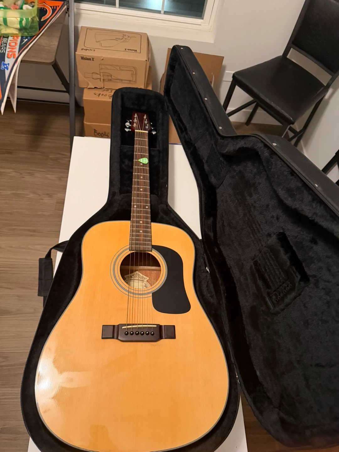 Washburn acoustic guitar
