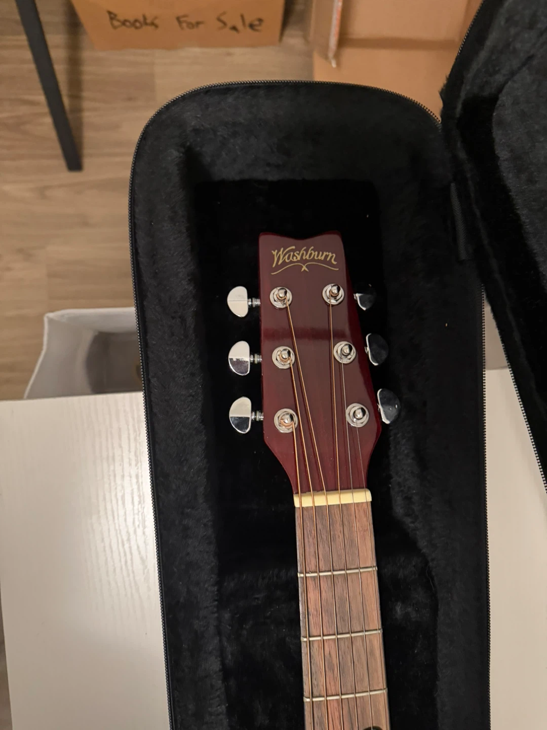 Washburn acoustic guitar - photo 3
