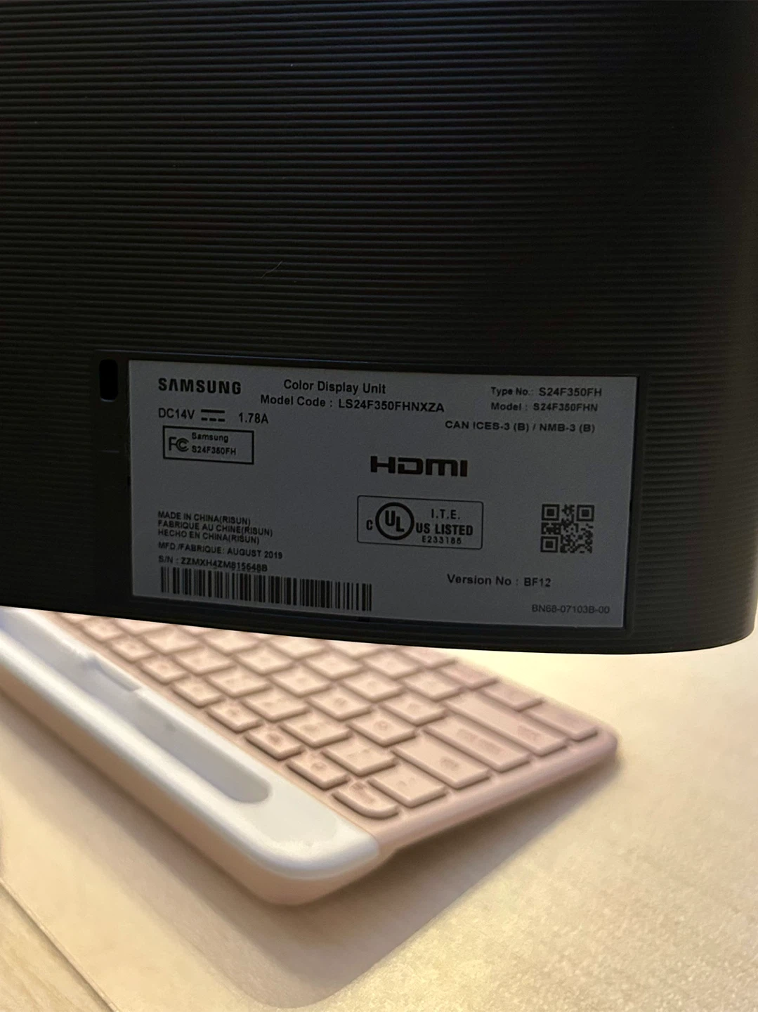 Samsung 24” monitor (s24F350FH) - photo 3