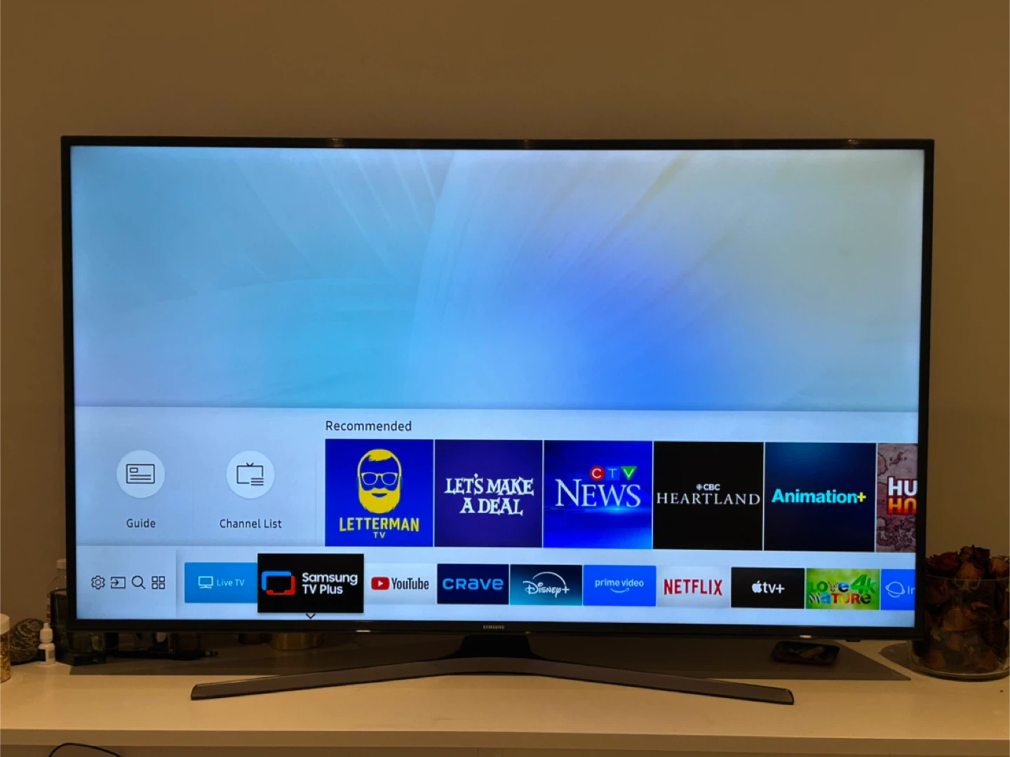 Samsung 55” 4K smart TV