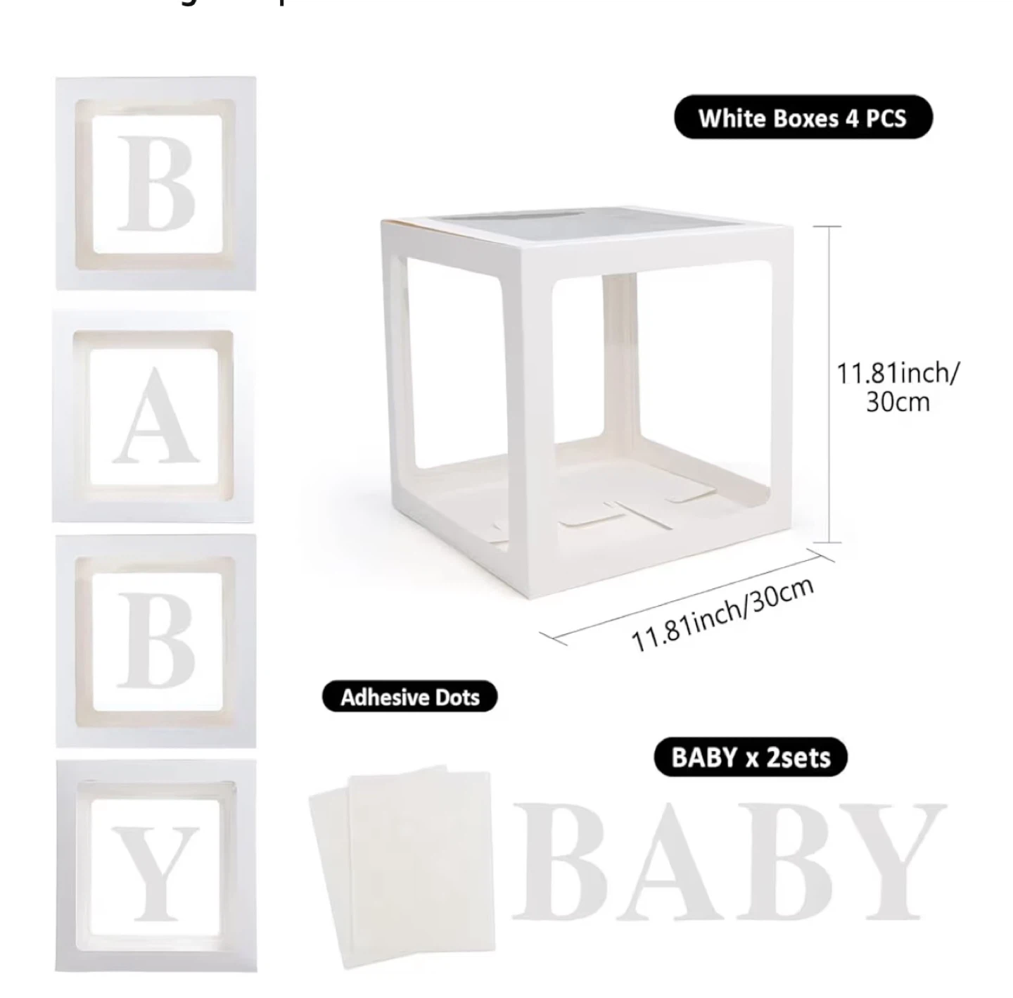 Baby Boy Shower Decorations Set - Teddy Bear Theme - photo 2