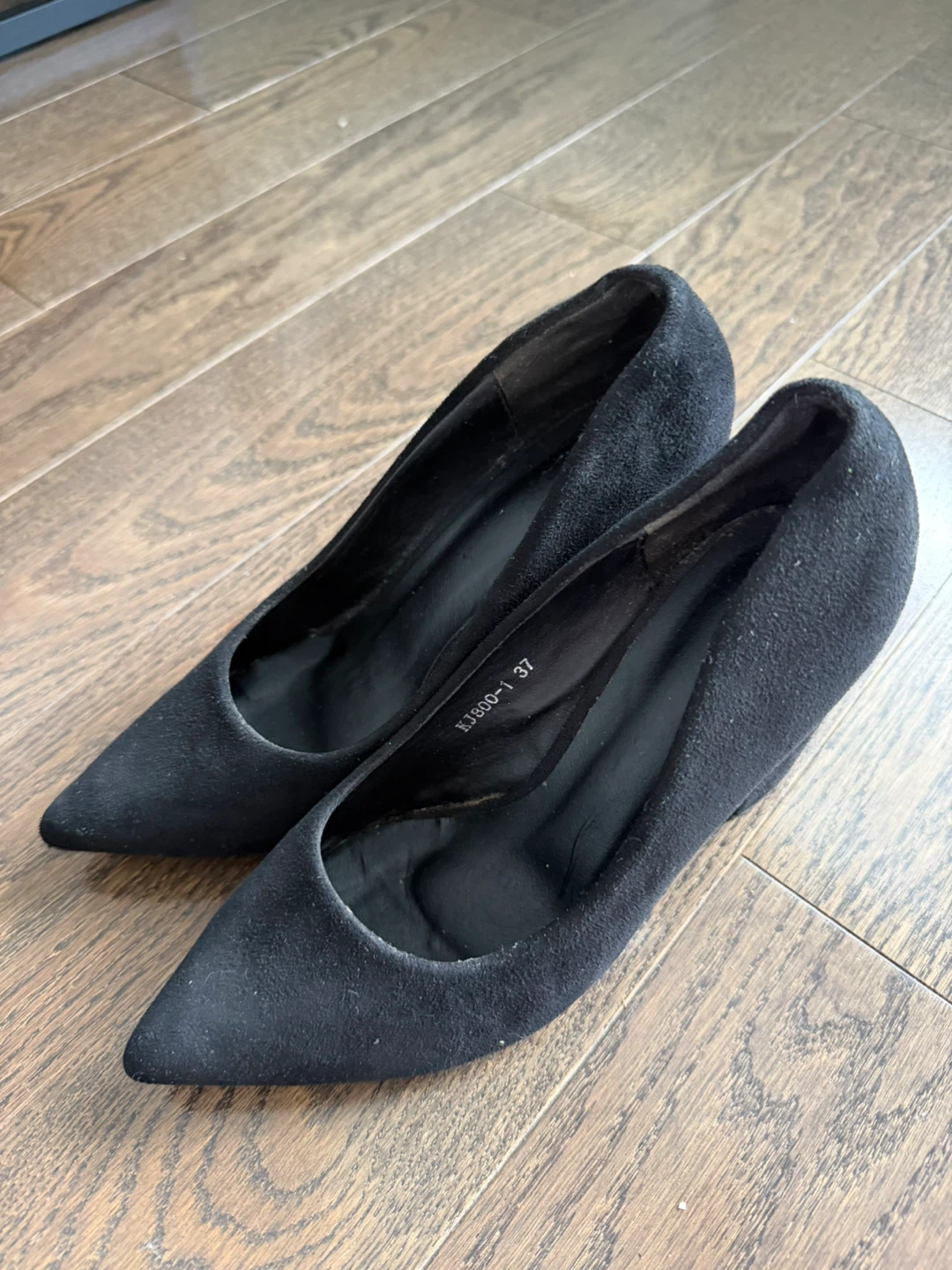 Black  Heels - Size 37