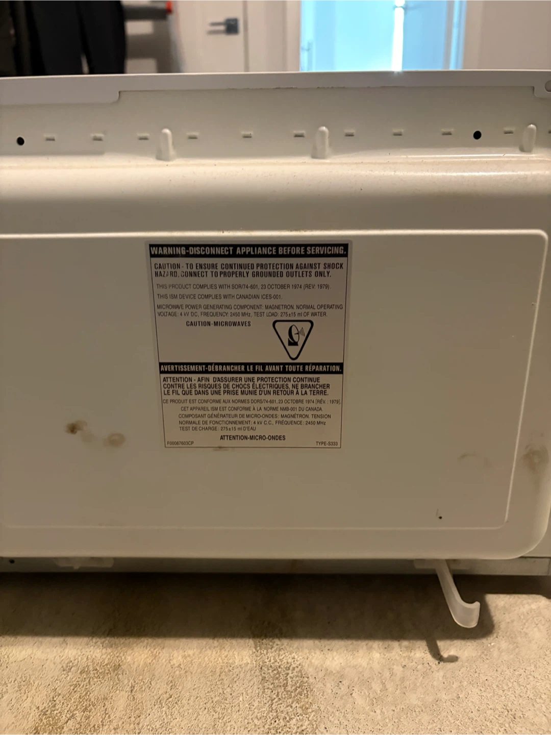 Panasonic Microwave Oven