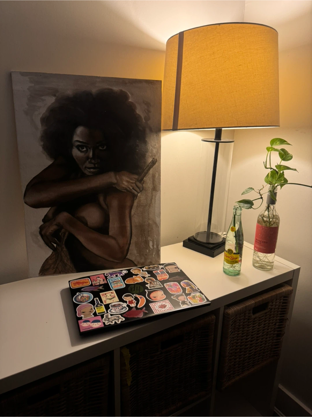 Original Painting - Woman with Cigar - photo 3