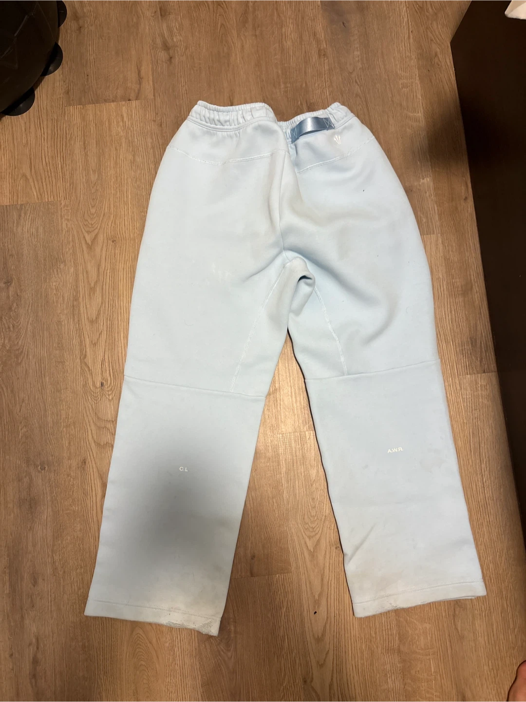 Nike NOCTA Fleece Pants Light Blue - photo 2