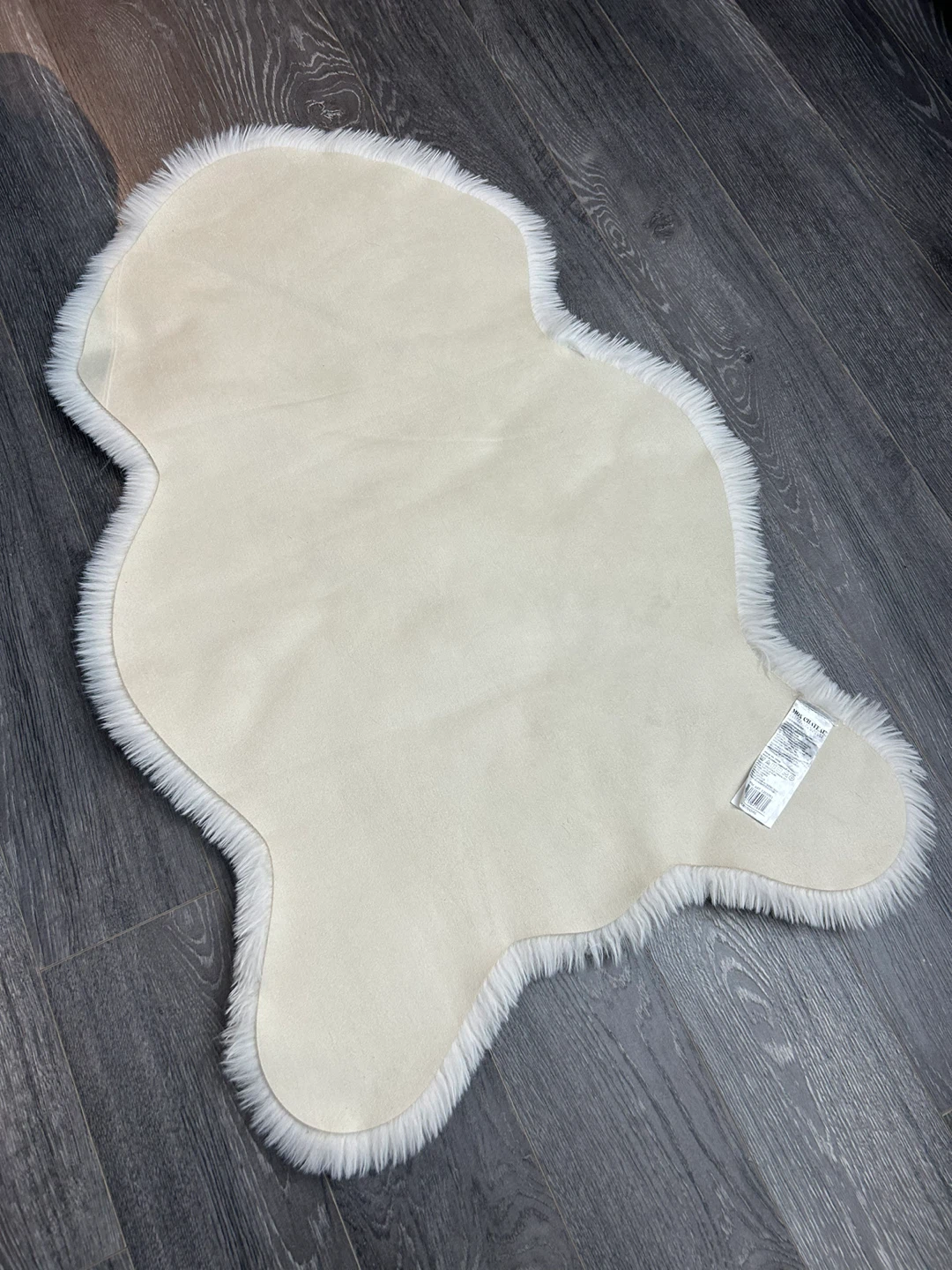 Mon Château Luxury Collection Faux Fur Rug - Ivory - photo 3