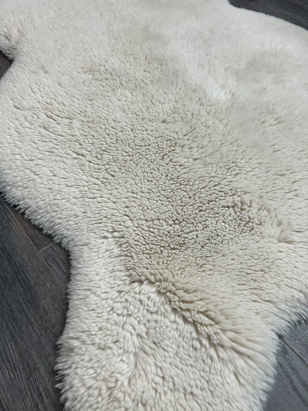 Mon Château Luxury Collection Faux Fur Rug - Ivory - photo 4