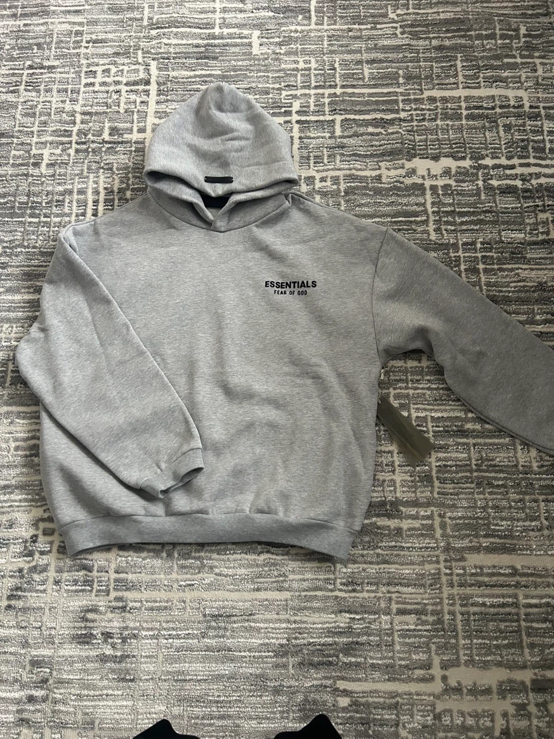 Essentials Fear of God Grey Hoodie