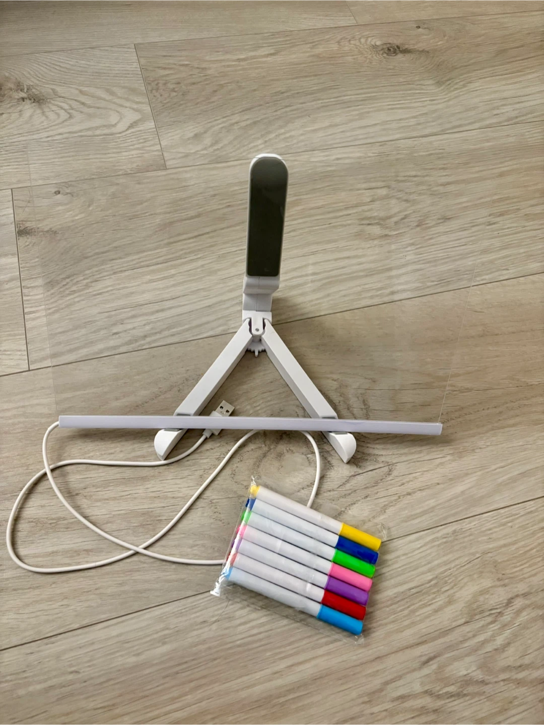 LED Dry Erase Board with Markers