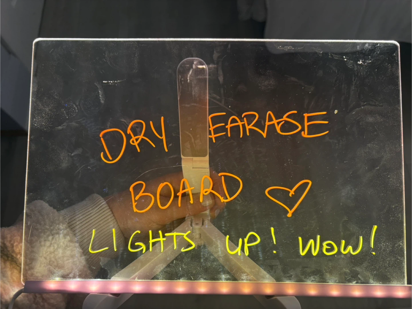 LED Dry Erase Board with Markers - photo 3