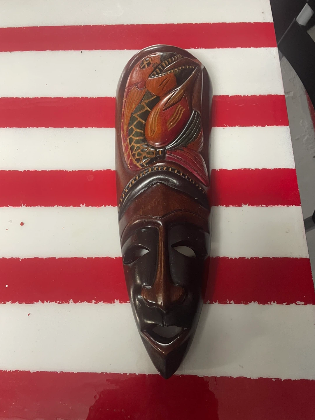 Wooden Tribal Mask all 3 for $30 - photo 4