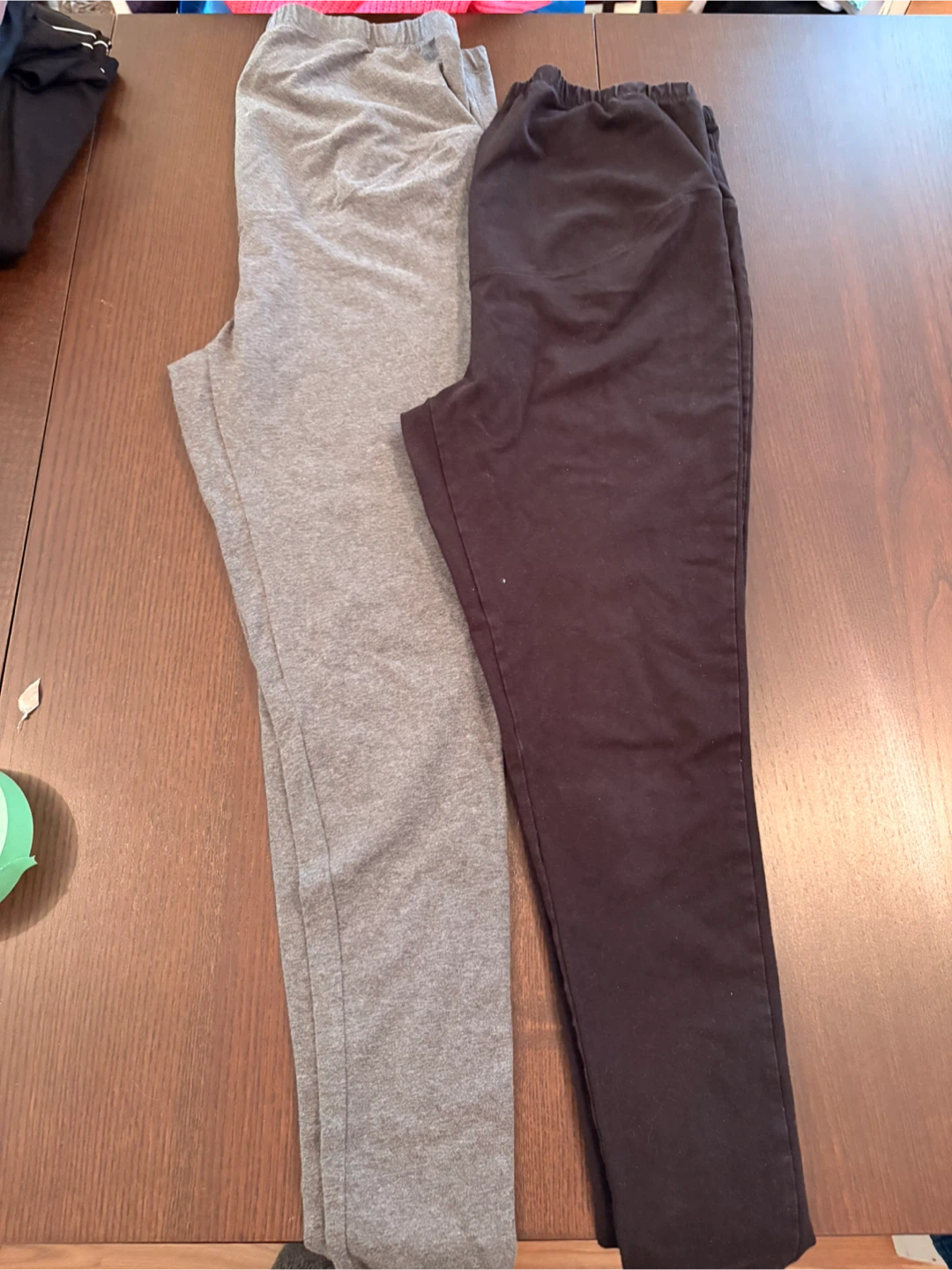 George Maternity Pants - Black & Grey - M/M