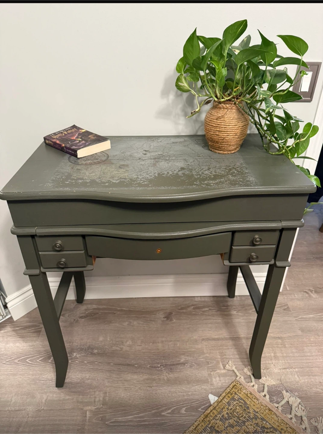 Vintage style study table - photo 4