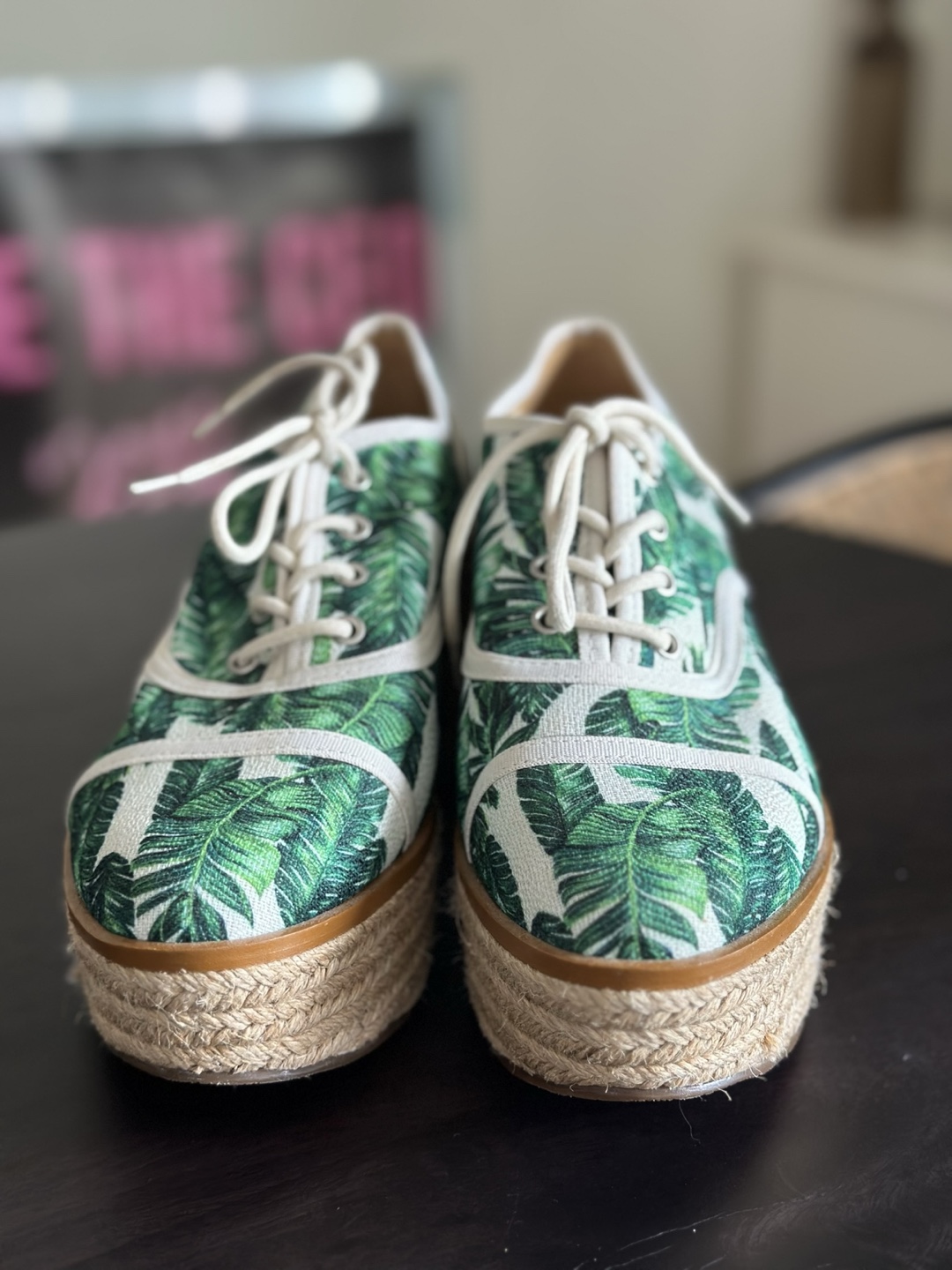 NEW Schutz Espadrille Wedge Sneakers Size 7.5 - photo 3