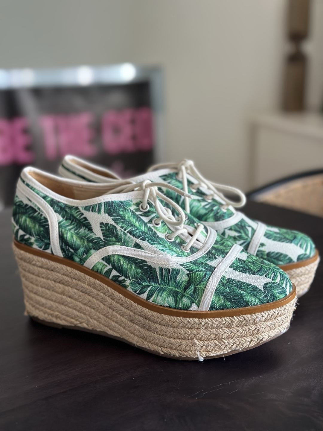 NEW Schutz Espadrille Wedge Sneakers Size 7.5 - photo 4
