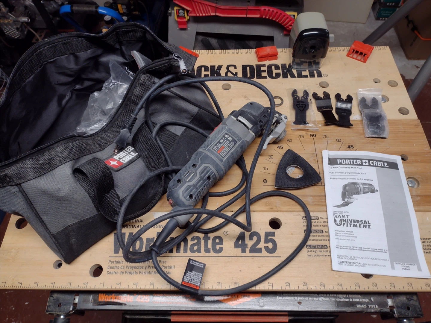 Porter Cable 3.0 Amp  Oscillating Multi-Tool