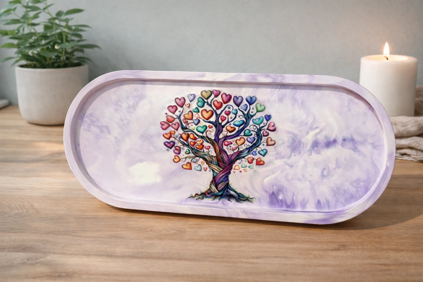 Decorative Tray or bowl with Various Designs