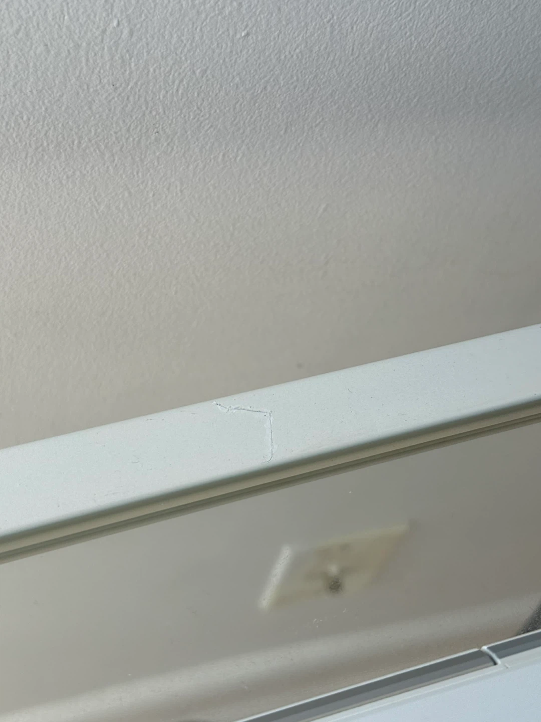 IKEA White Metal Desk with Glass Top - photo 4