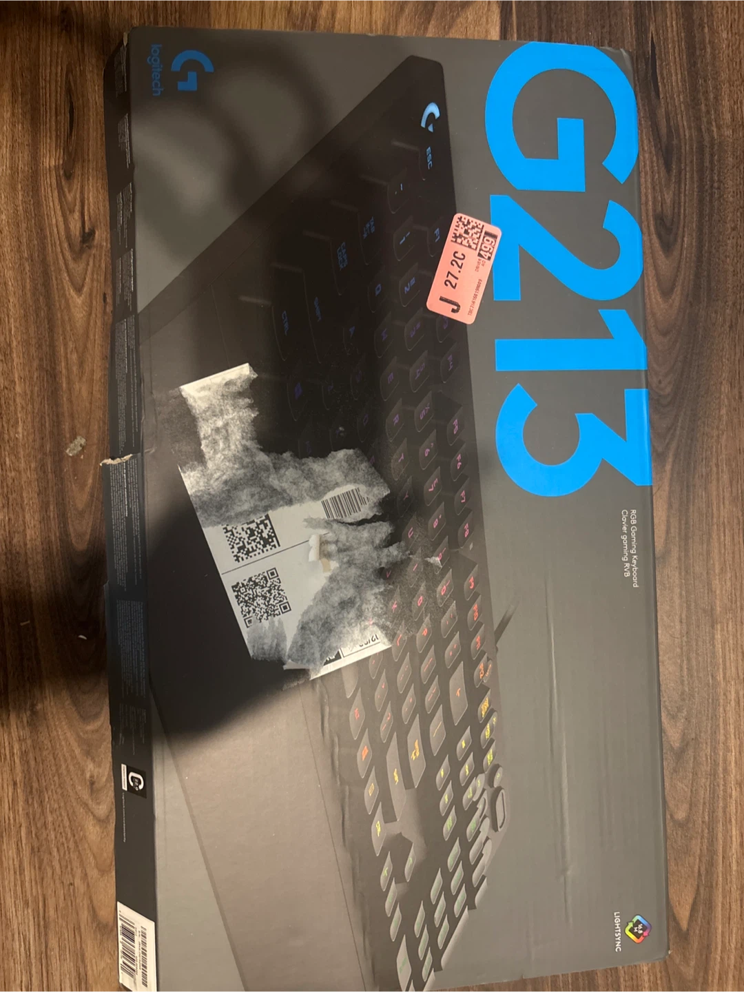 Logitech G213 Prodigy RGB Gaming Keyboard - photo 2