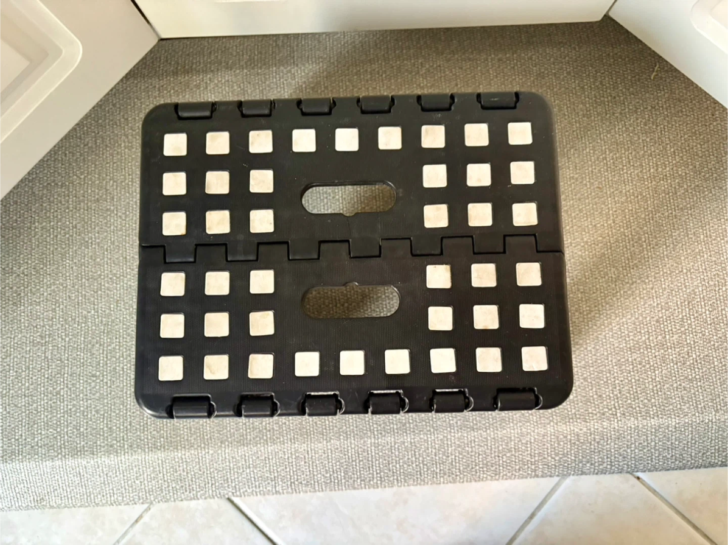 Black Folding Step Stool - photo 2