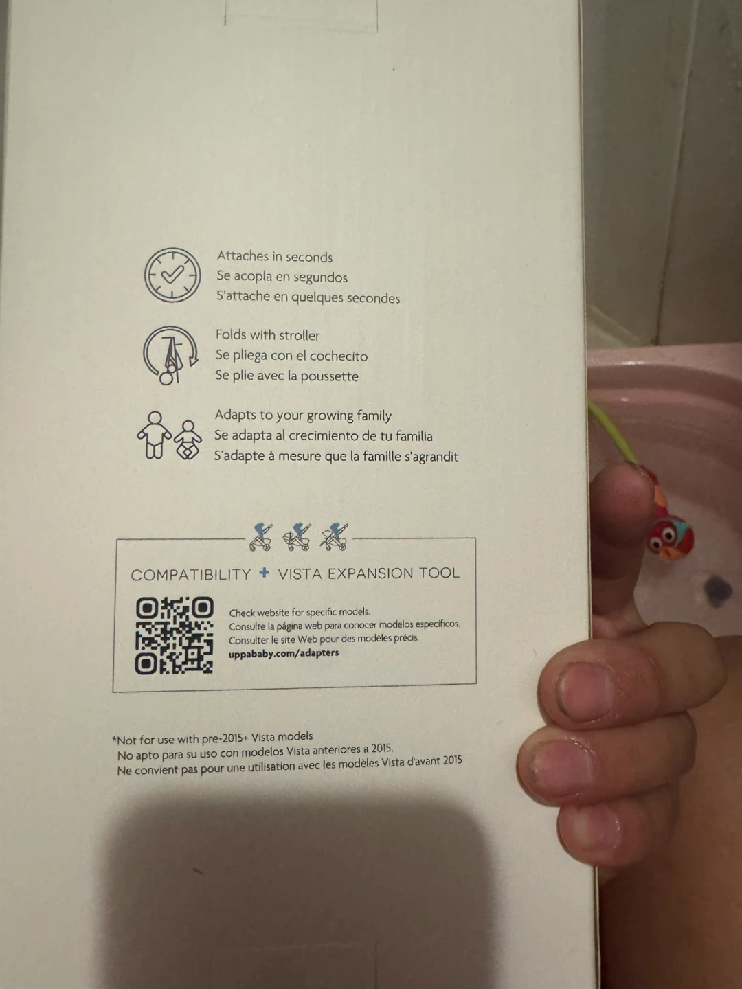 UPPAbaby Lower Adapters for Vista Stroller - photo 3