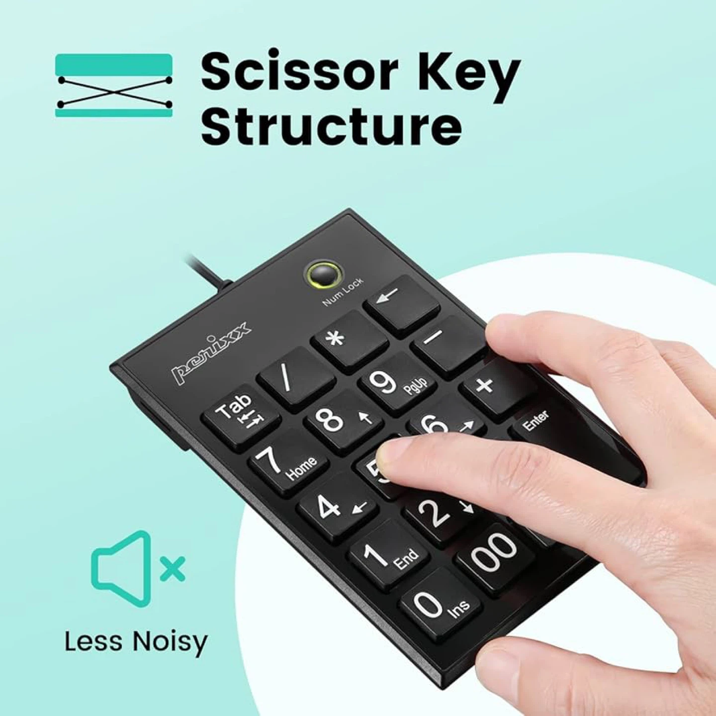 Perixx USB Numeric Keypad - photo 3