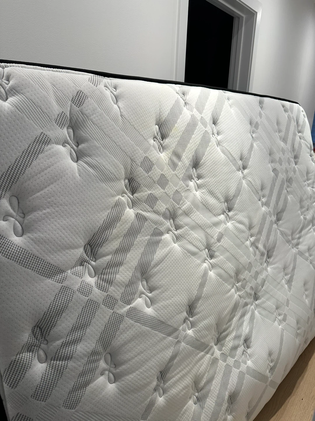 White and Grey Queen Size Mattress