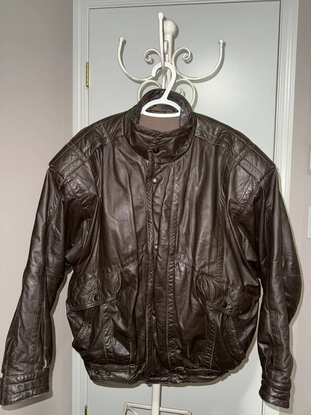 Angelo Litrico Leather Jacket Size 46