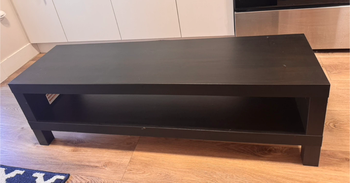 IKEA LACK TV Bench - Black-Brown - photo 3