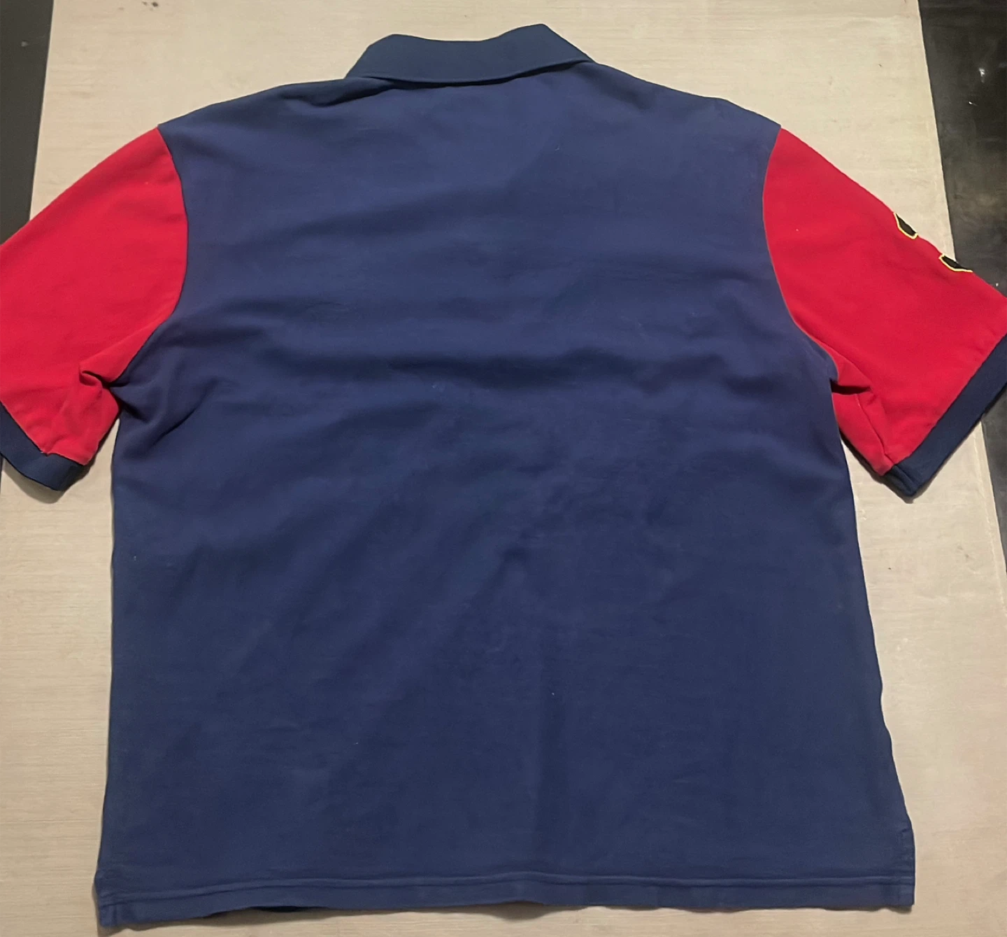 POLO TS Unique Life Colour Block Short Sleeve Polo Shirt