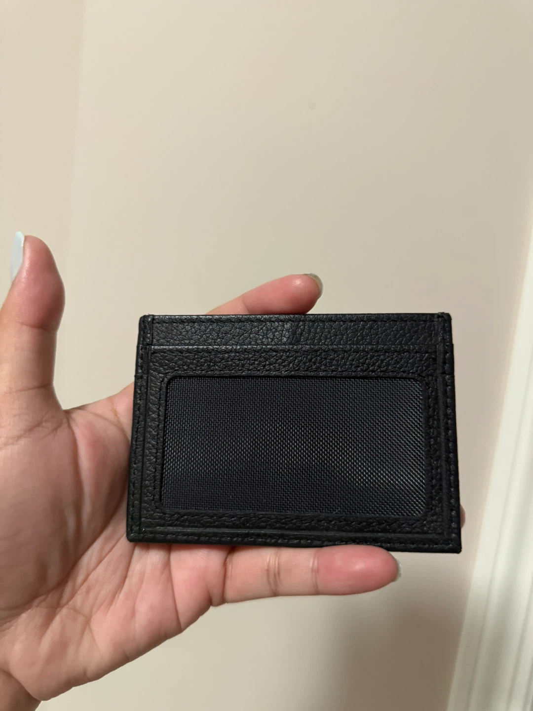 Black Card Holder Wallet