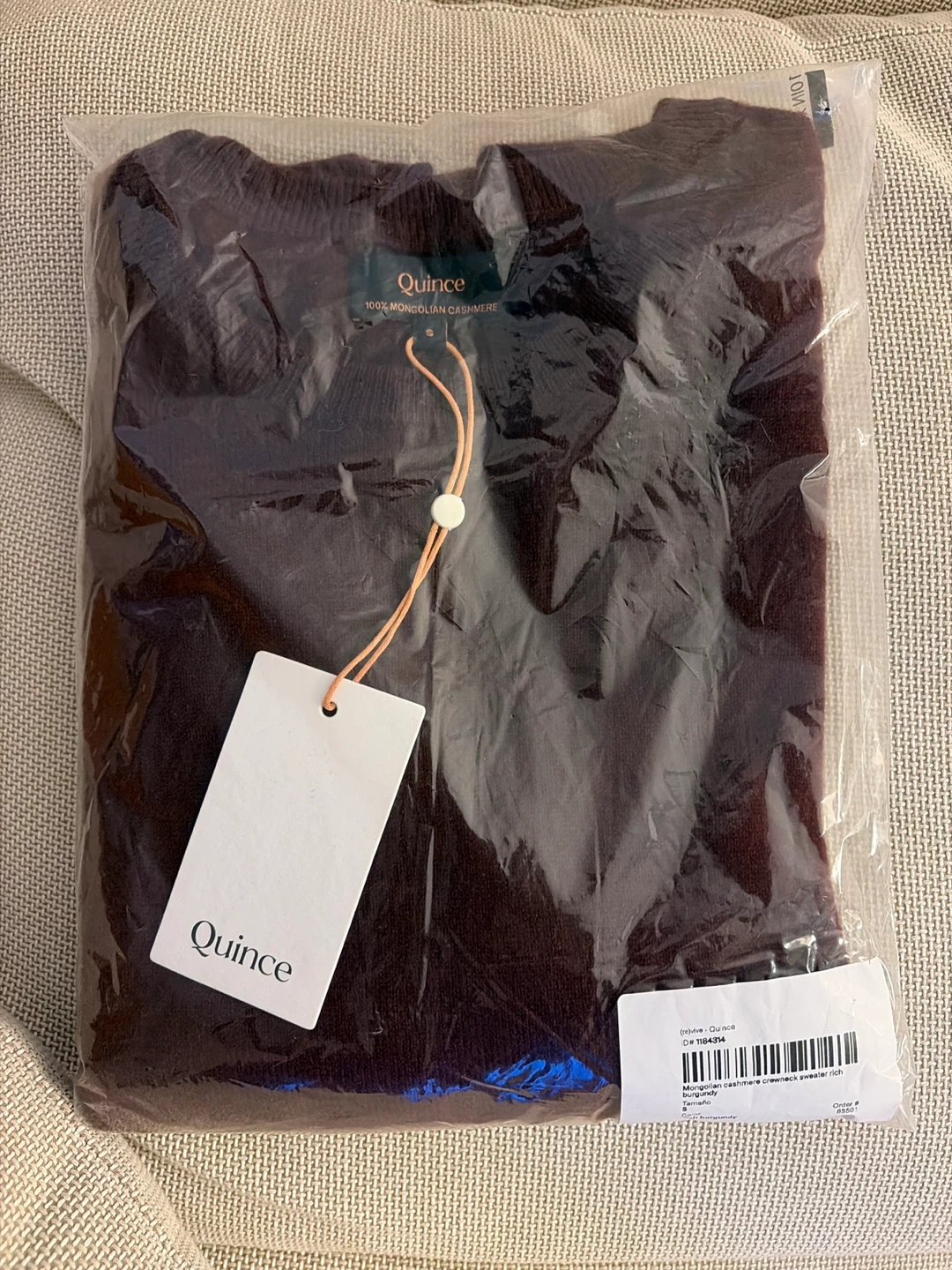 Quince 100% Mongolian Cashmere Crewneck Sweater