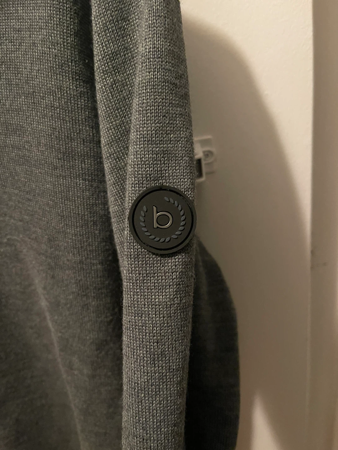 Bugatti Quarter Zip Sweater - Grey - photo 3