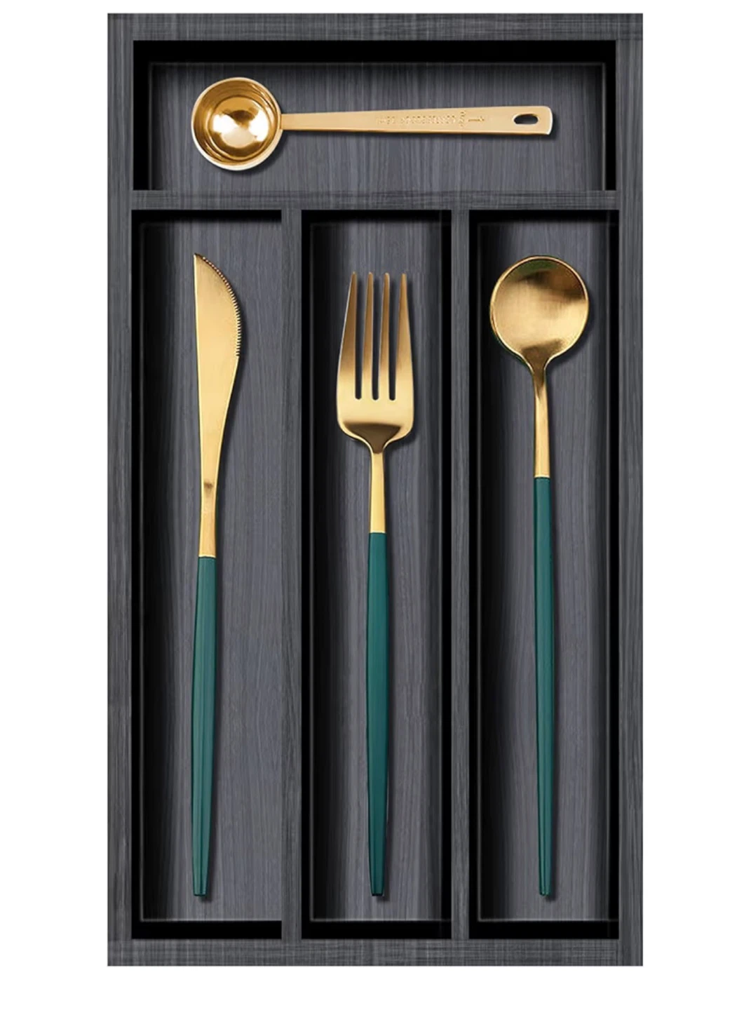 Small Cutlery Tray Drawer Organizer 11.8"x6.7"