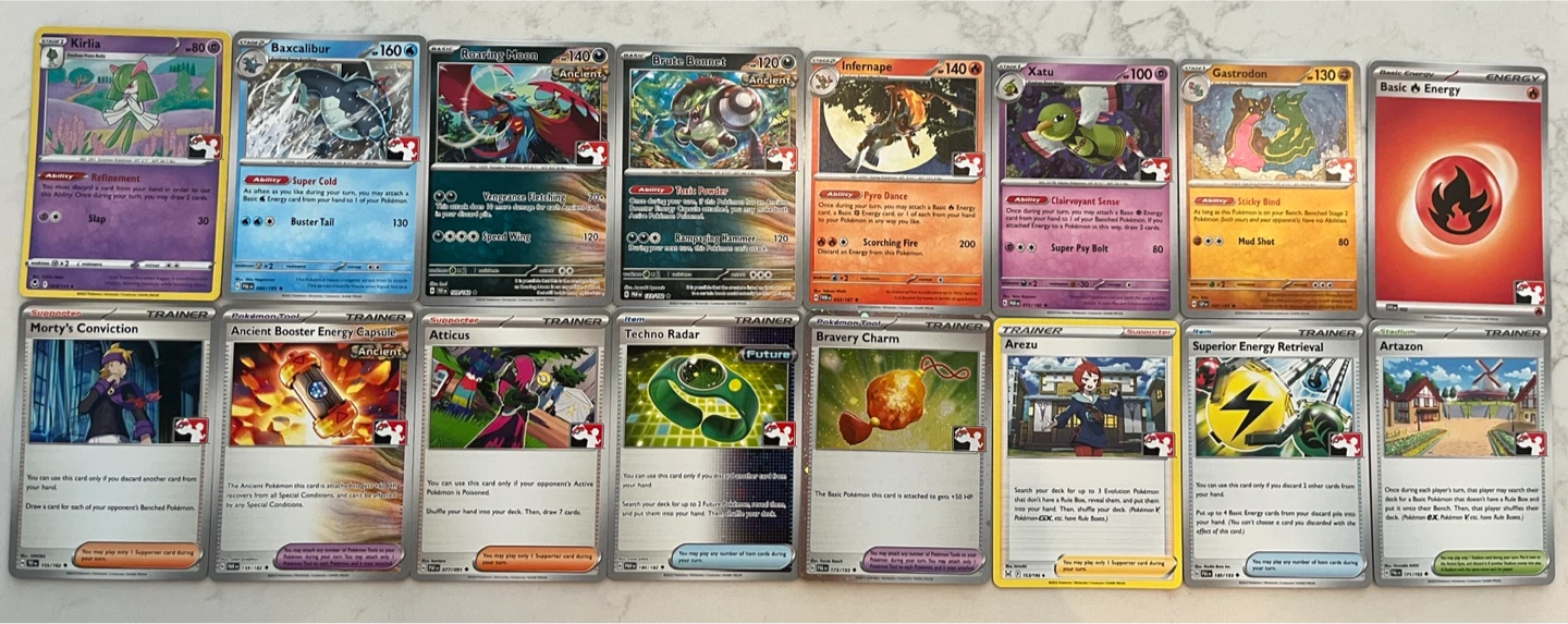 Pokemon Prize Pack Cards