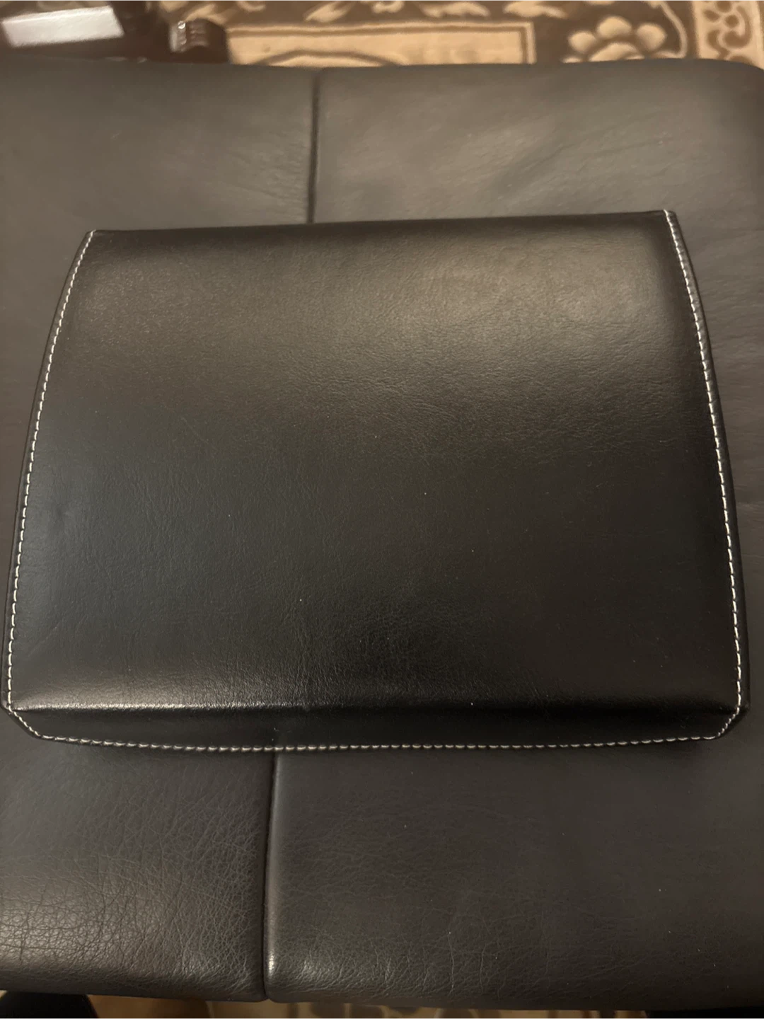 Leather and cedar humidor - photo 3