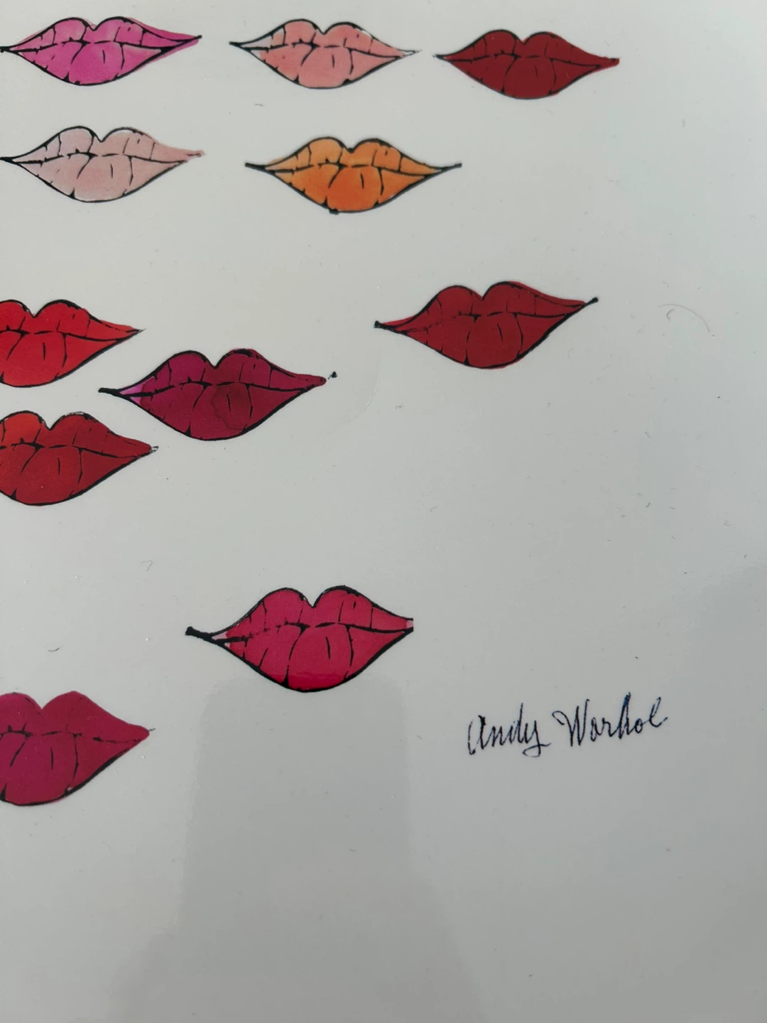 Andy Warhol “Lips” Print – McGaw Group  2004 - photo 3