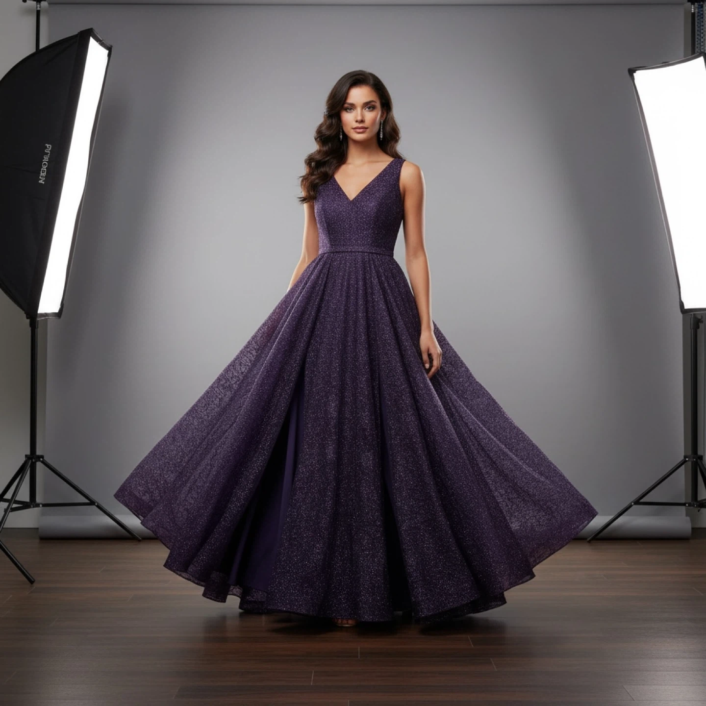 Purple dress - photo 2