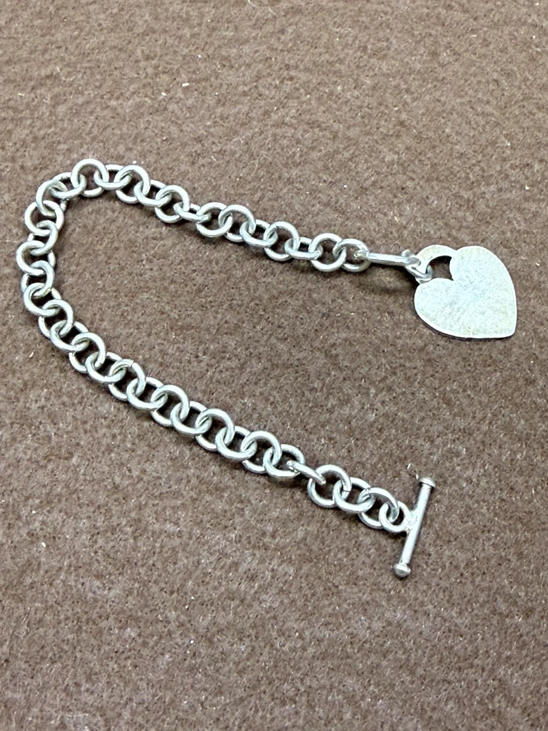 Sterling Silver 925 Heart Charm Bracelet - photo 4
