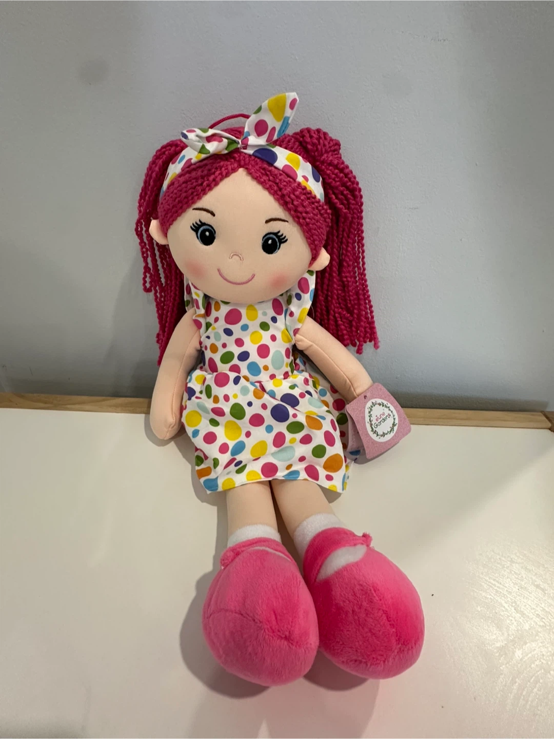 June Garden 18" Plush Rag Doll