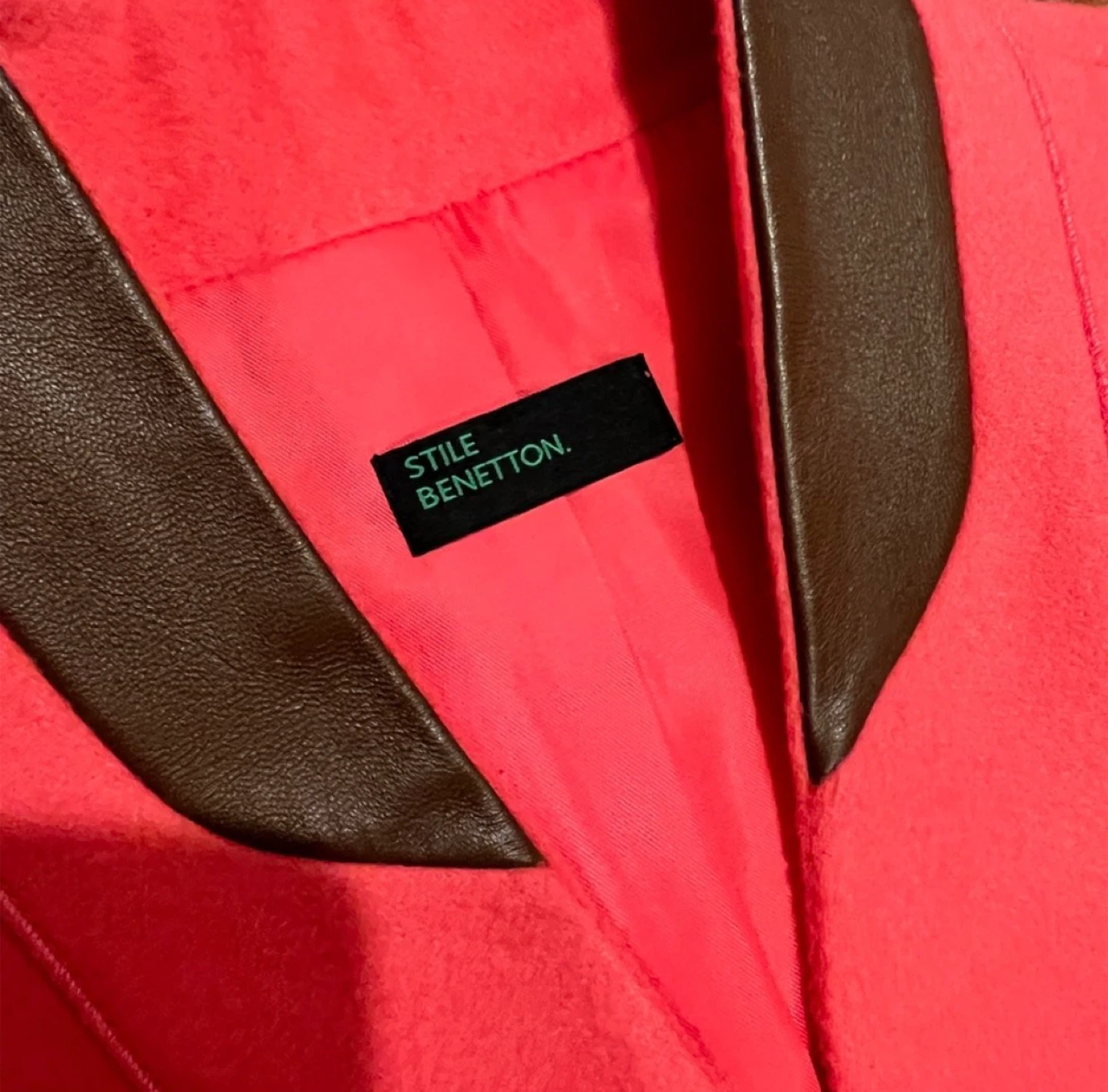 Benetton Pink Coat - photo 2