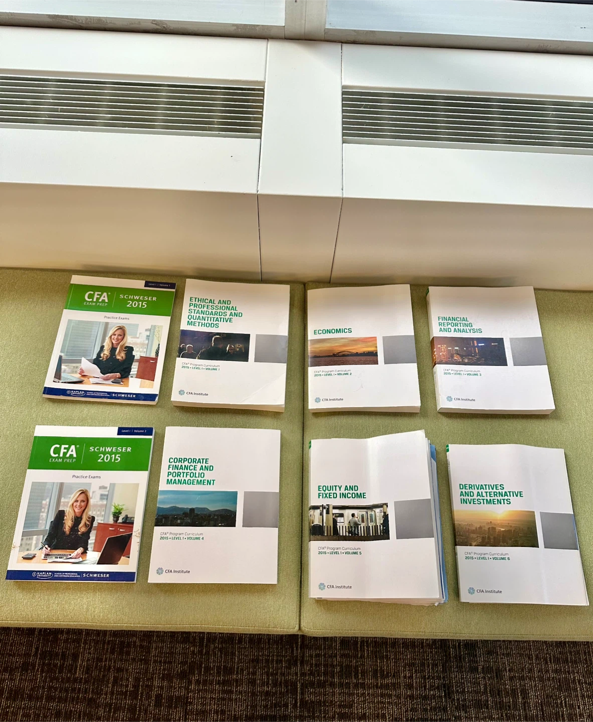 CFA LEVEL 1 and 2 books and mock exams!