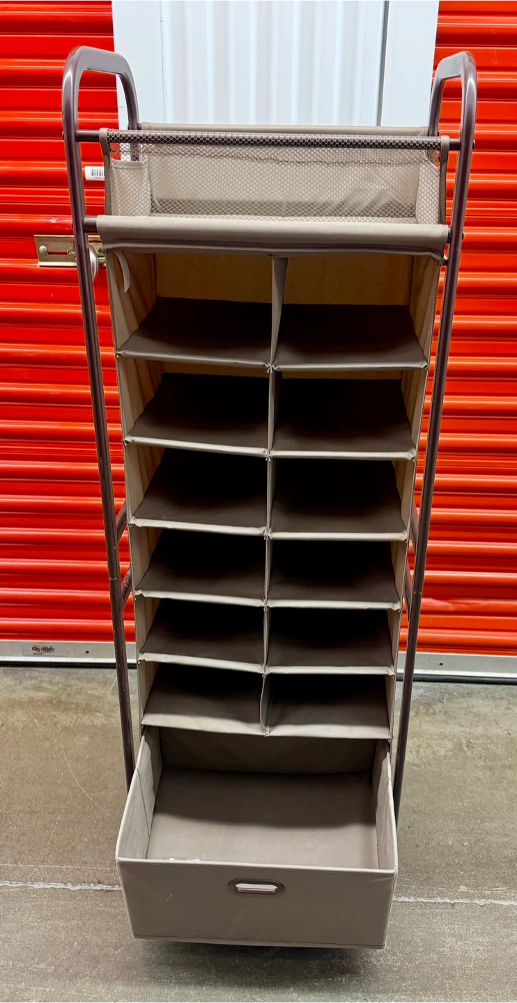 12 compartment shoe holder