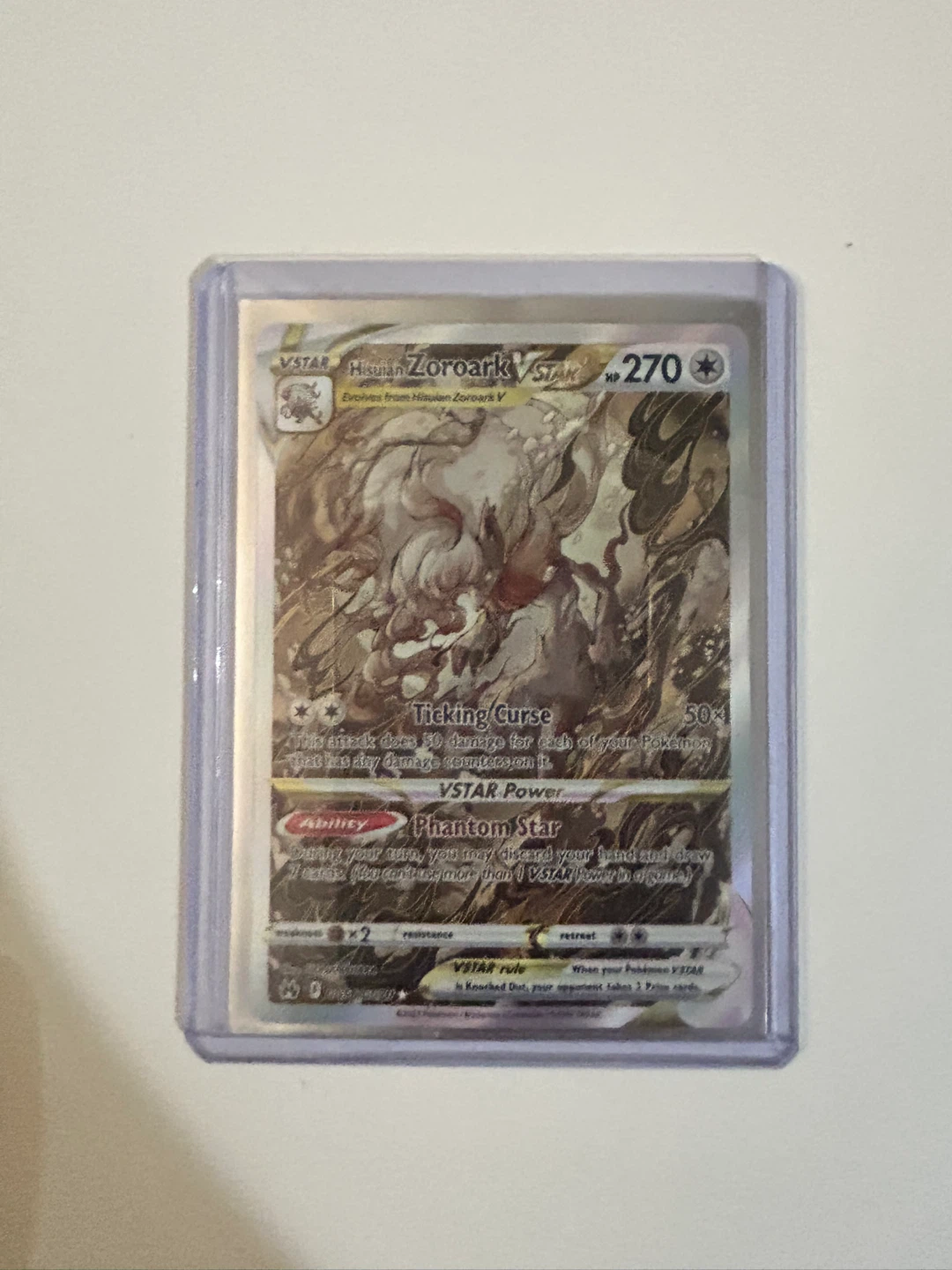 Hisuian Zoroark Vstar