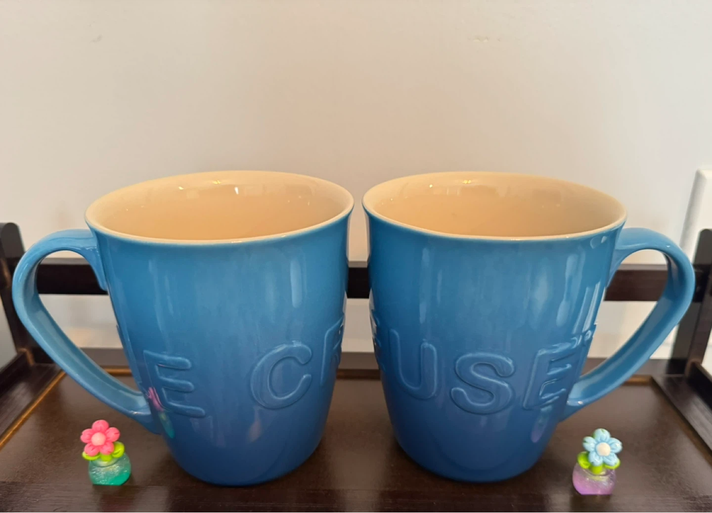Set of 2 Le Creuset 20oz. Extra-Large Logo Mug