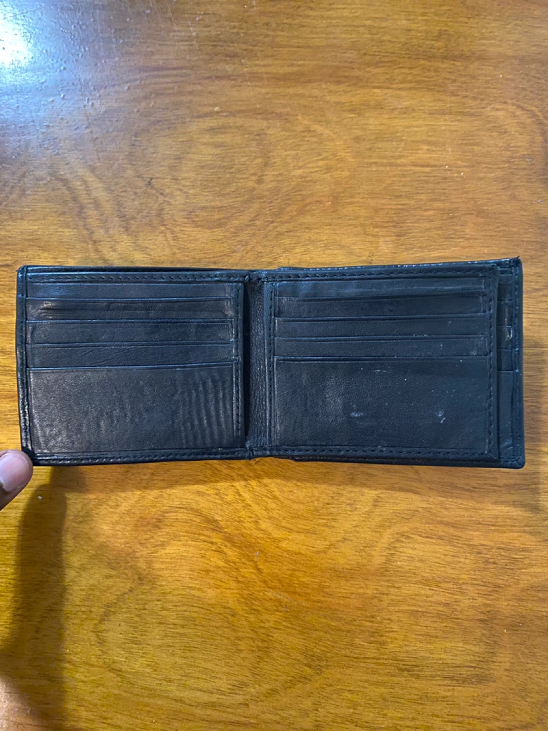 Bifold Wallet – Black – Good Condition - photo 2