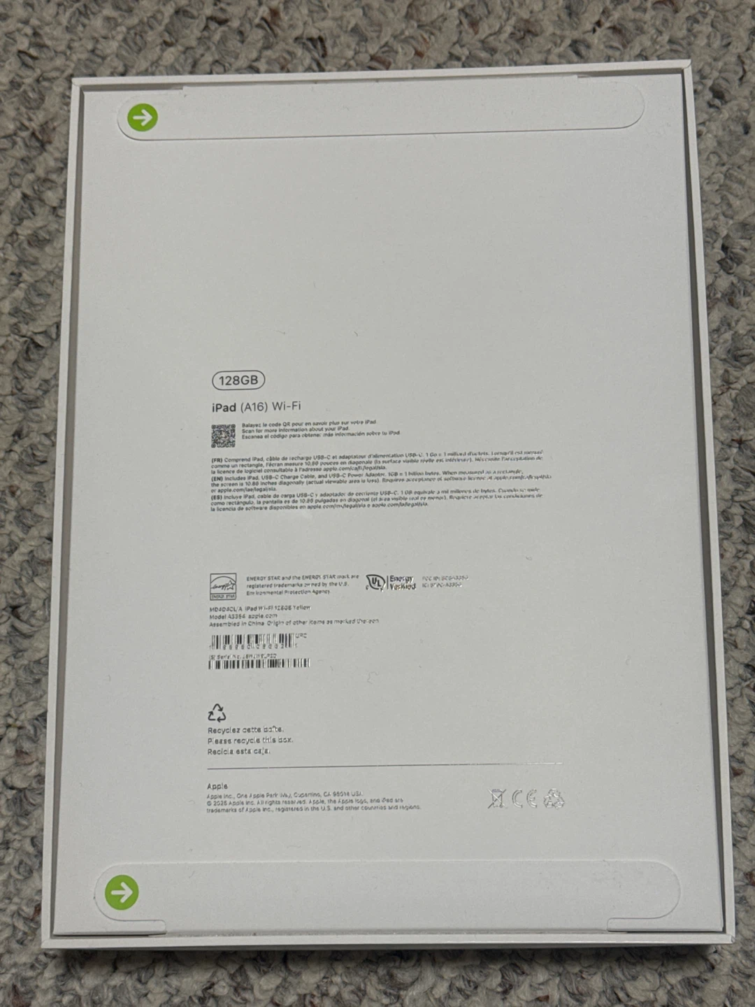 Brand New - Apple iPad A16 (128gb) - photo 2