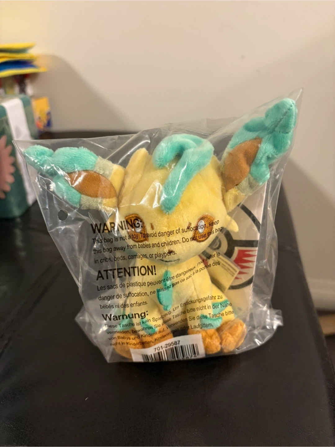 Leafeon Sitting Cuties Plush - 6 In.