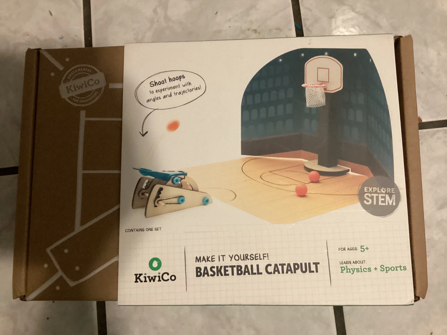 KiwiCo Basketball Catapult STEM Kit