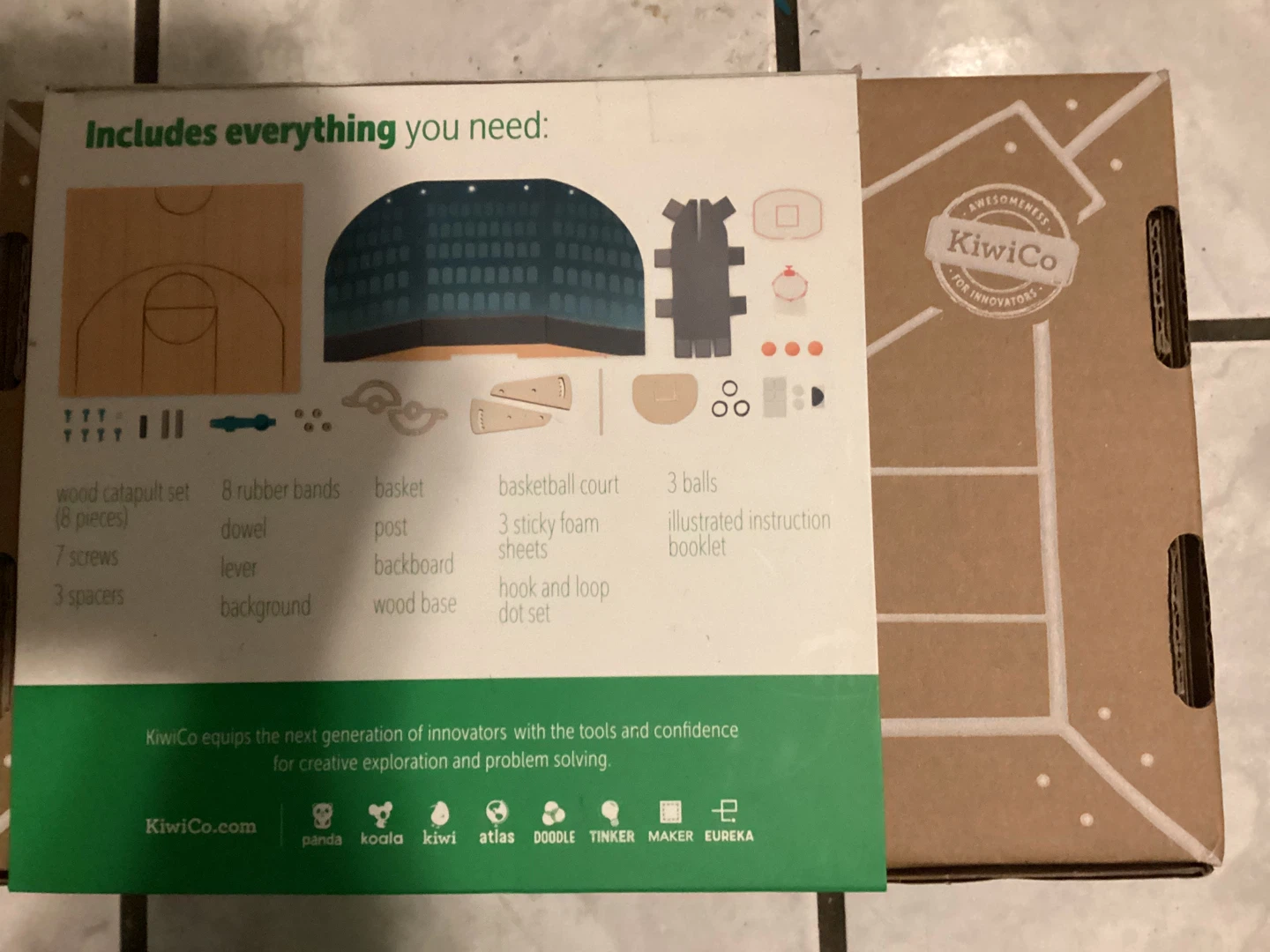 KiwiCo Basketball Catapult STEM Kit - photo 2